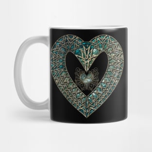 Wonderful elegant celtic heart Mug